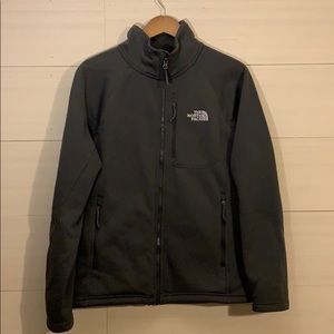 North face full zip fleece jacket